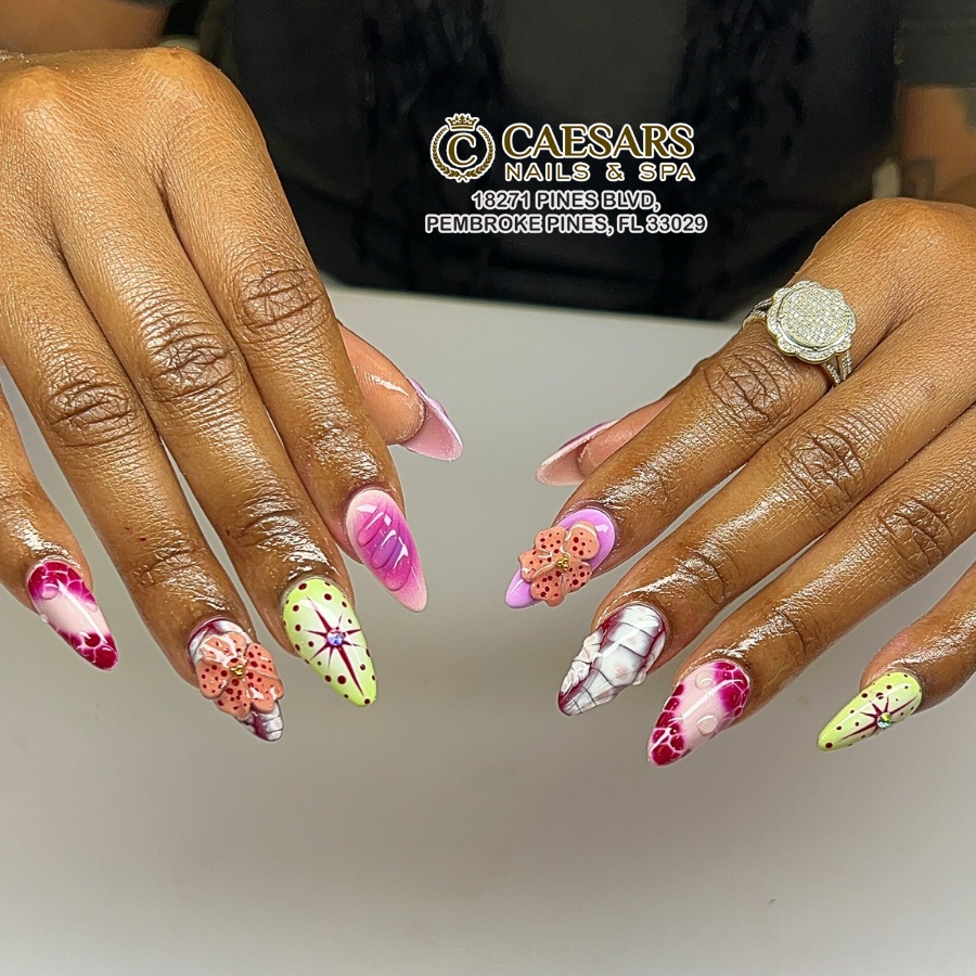 Caesar's Nails & Spa Pembroke Pines, FL 33029